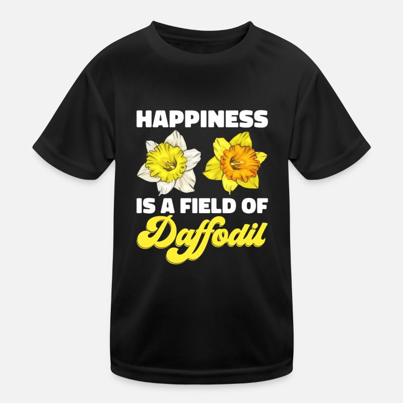 Jonquilles Fleur Jonquille Jonquille T-shirt sport Enfant