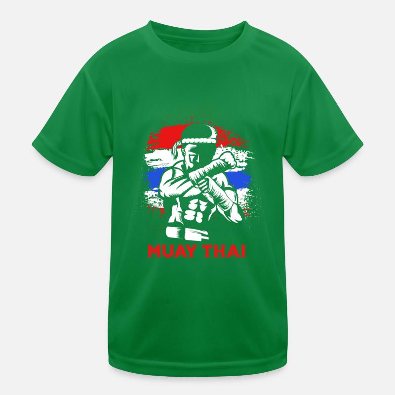 Muay Thai boxen Kinder Funktions-T-Shirt