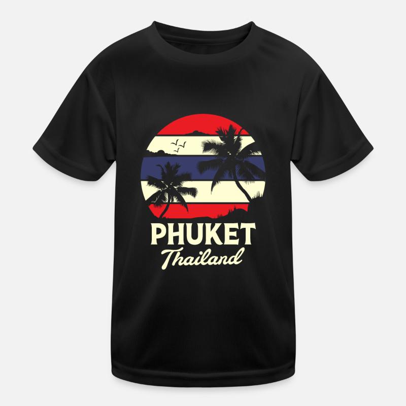 Thailand Thai Language Kids Functional T-Shirt