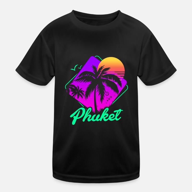 Thailand Thai Language Phuket Kids Functional T-Shirt