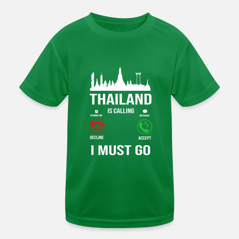 Thailand Thai Sprache Kinder Funktions-T-Shirt