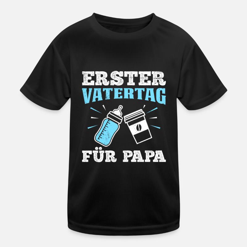 PREMIÈRE FÊTE DES PÈRES POUR PAPA Future papa T-shirt sport Enfant