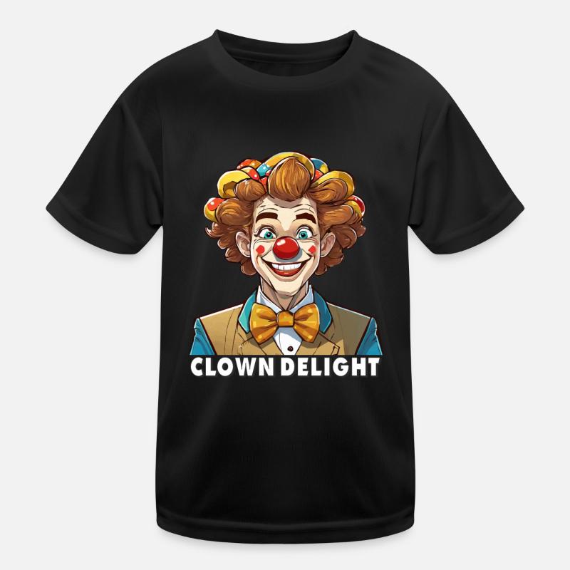 CLOWN DELIGHT Kids Functional T-Shirt