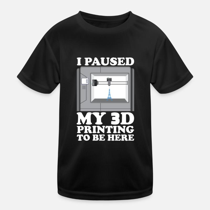 Filament d’imprimante 3D Impression 3D Impression 3D Imprimante 3D T-shirt sport Enfant