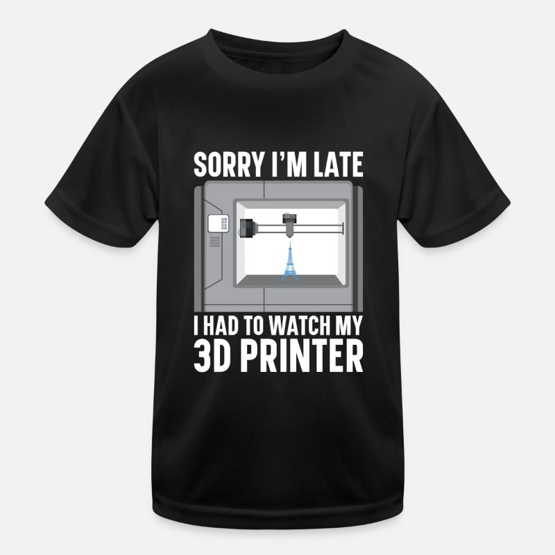 3D Drucker Filament 3D Drucken 3D Druck 3D Printer Kinder Funktions-T-Shirt