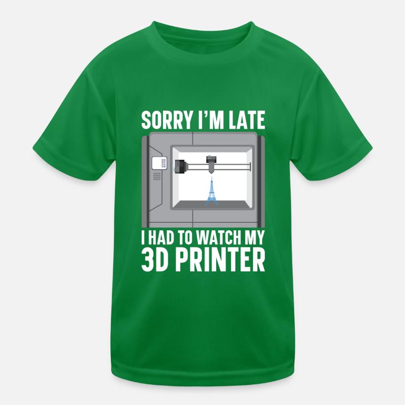 3D Drucker Filament 3D Drucken 3D Druck 3D Printer Kinder Funktions-T-Shirt