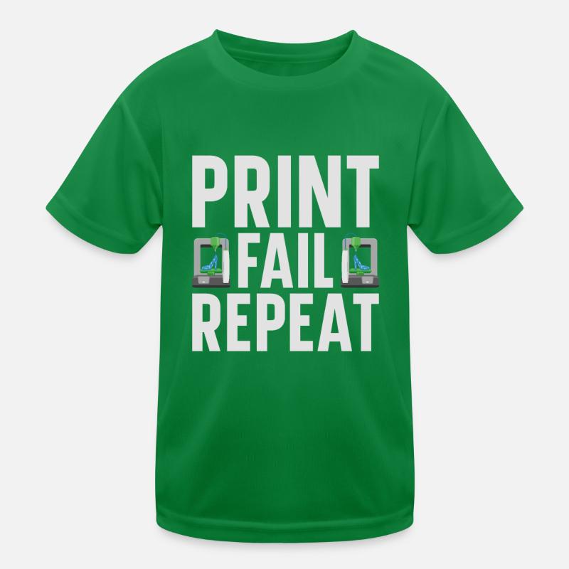 Filament d’imprimante 3D Impression 3D Impression 3D Imprimante 3D T-shirt sport Enfant
