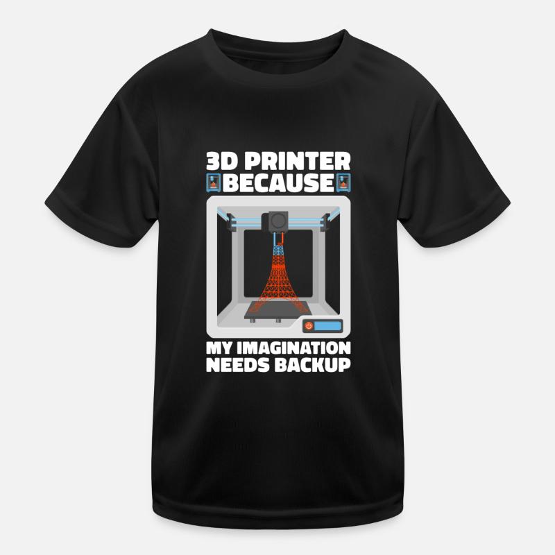 3D Drucker Filament 3D Drucken 3D Druck 3D Printer Kinder Funktions-T-Shirt