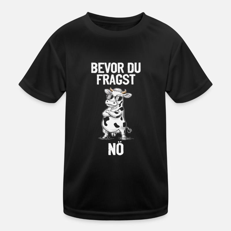 Humoristique - Avant que vous ne demandiez, non - Cool et effronté T-shirt sport Enfant
