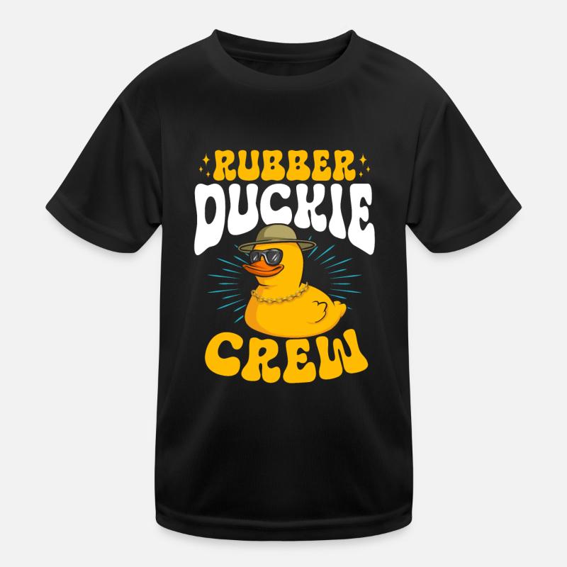 Canard en caoutchouc Canard en caoutchouc T-shirt sport Enfant