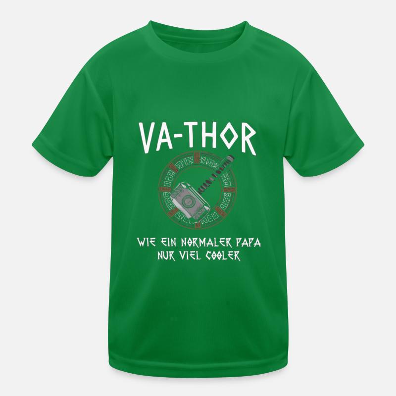 VA-THOR Pour le papa le plus cool Épique et plein d’humour T-shirt sport Enfant