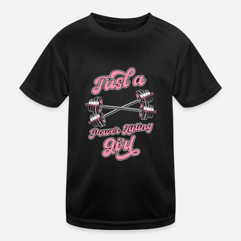 Dynamophilie Powerlifter T-shirt sport Enfant