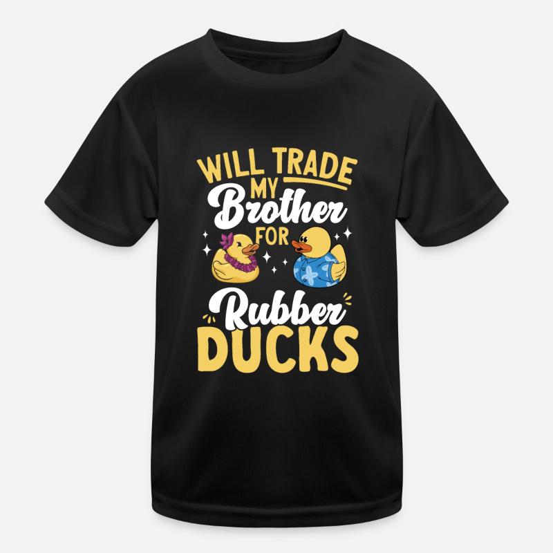 Canard en caoutchouc Canard en caoutchouc T-shirt sport Enfant