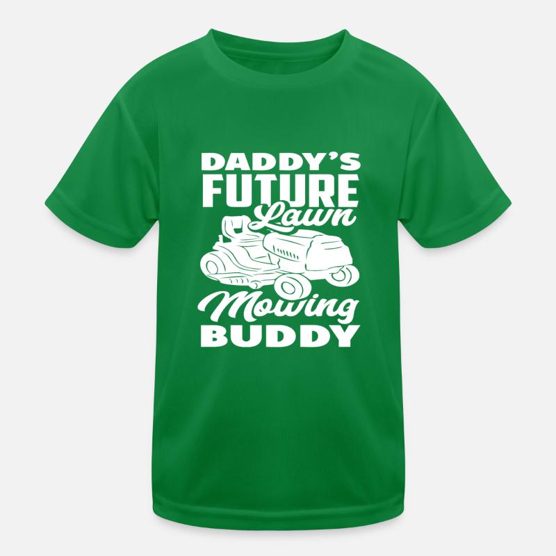 Landschaftsgärtner Papa Kind Junge Kinder Funktions-T-Shirt