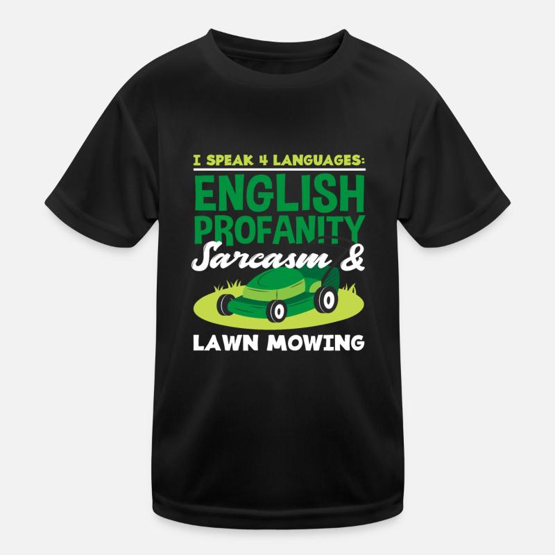Landschaftsgärtner Sprachen Kinder Funktions-T-Shirt