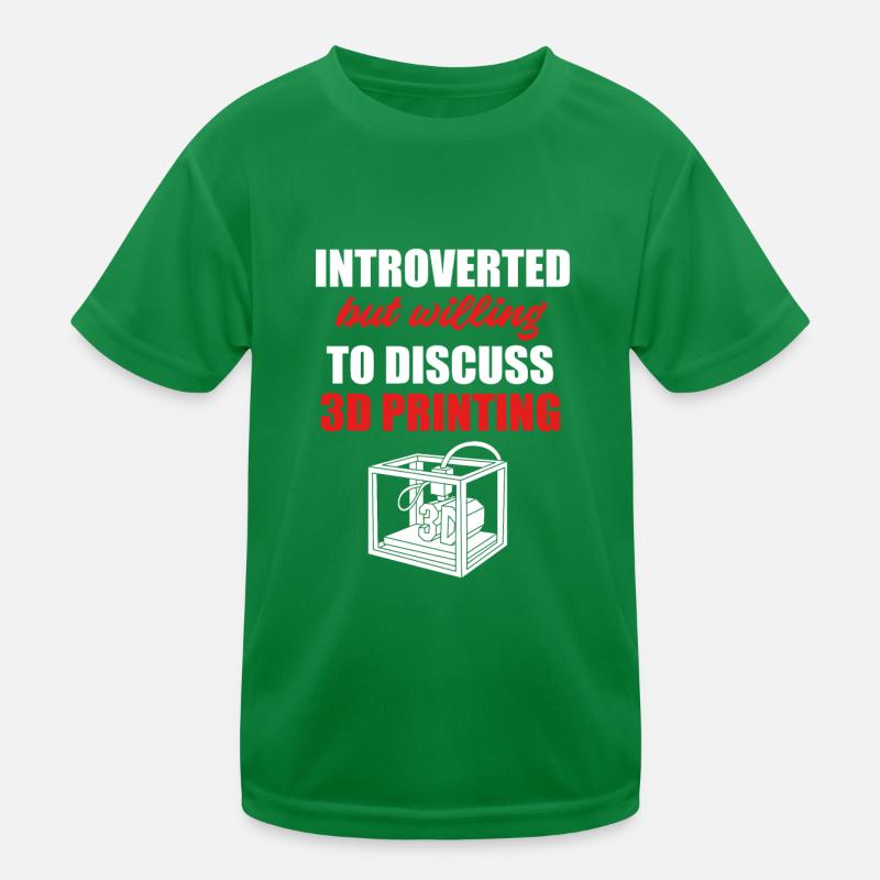 Impression 3D T-shirt sport Enfant