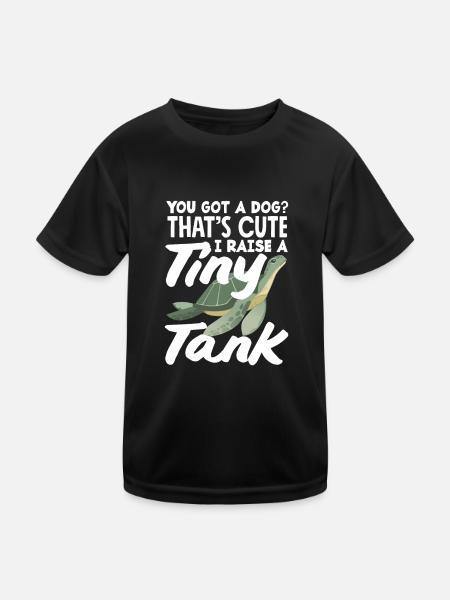 Turtle Sea Turtle Gift - Kids Functional T-Shirt - black - Front