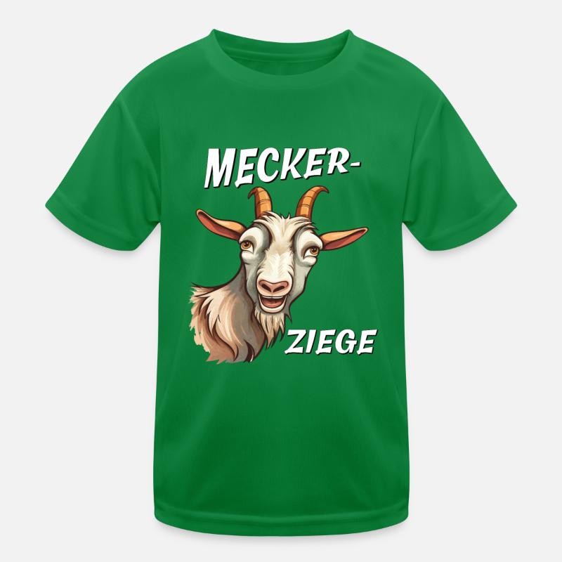 MECKER-ZIEGE Kinder Funktions-T-Shirt