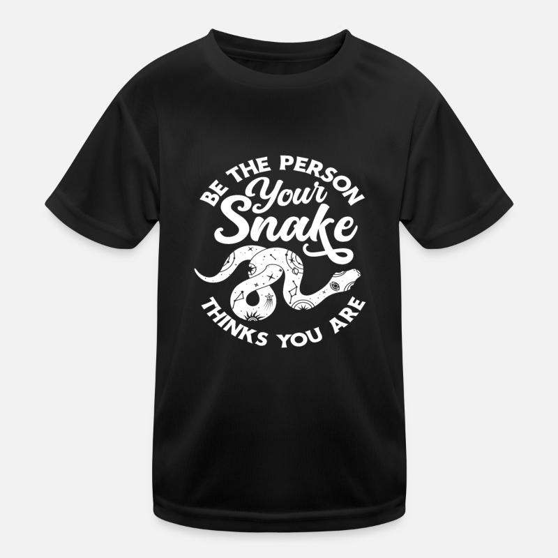 Schlange Schlangen Kinder Funktions-T-Shirt