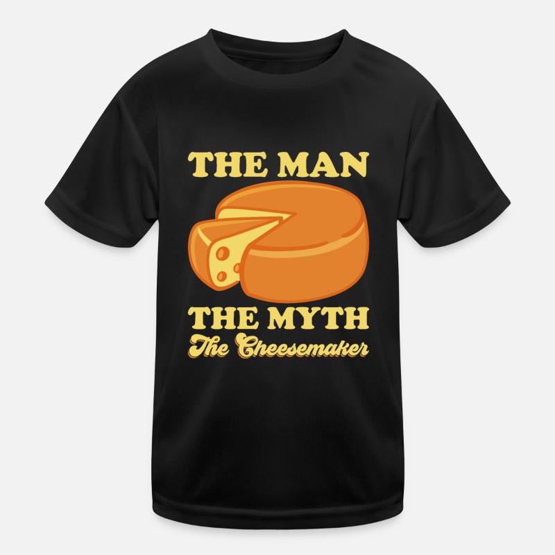 Fromager Laiterie Fromager Technologue laitier Fromage T-shirt sport Enfant