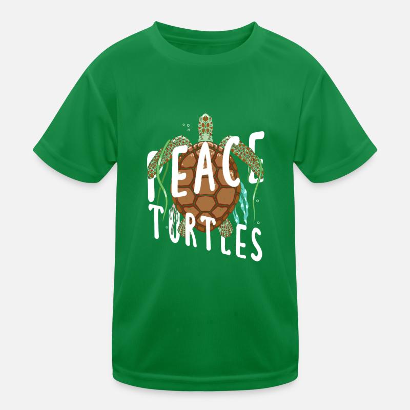 Schildkröte Meeresschildkröte Geschenk Kinder Funktions-T-Shirt