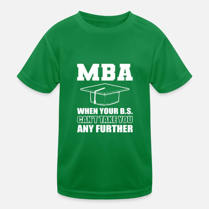 Master's Degree Graduation Ceremony Kids Functional T-Shirt
