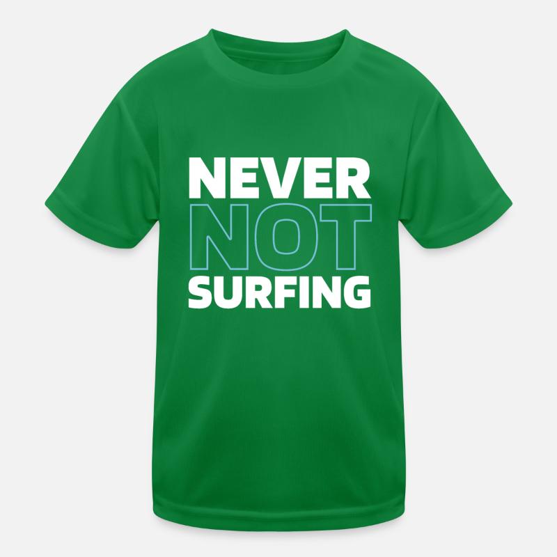 Wing Surf Wing Foil Kinder Funktions-T-Shirt