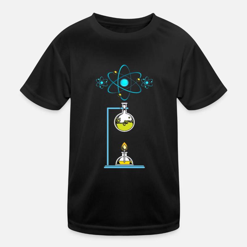 Physics Laboratory Science Teacher Physicist Nerd Kids Functional T-Shirt