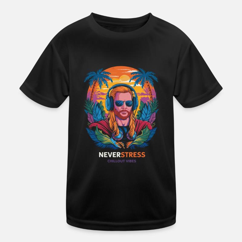 THOR Chillout Vibes Design Détendu et élégant T-shirt sport Enfant