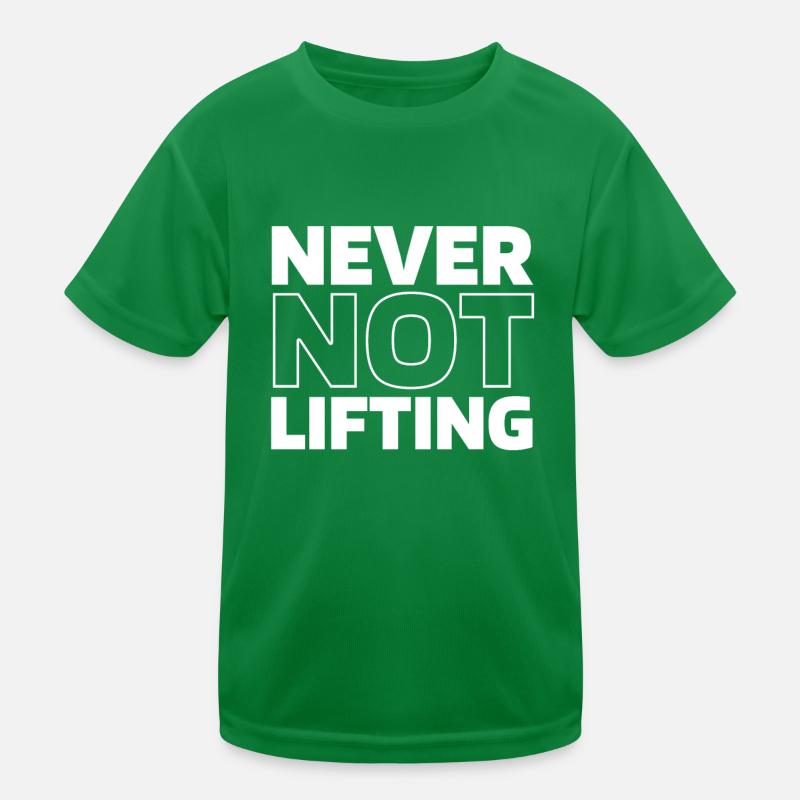 Dynamophilie Powerlifter T-shirt sport Enfant