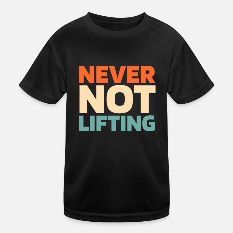 Dynamophilie Powerlifter T-shirt sport Enfant