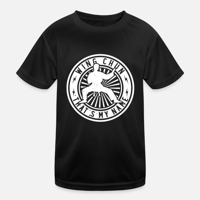 Wing Chun that's my game - Wing Chun Lover Kinder Funktions-T-Shirt