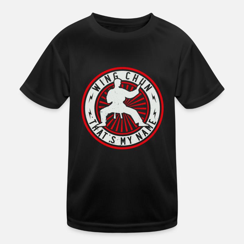 Wing Chun that's my game - Wing Chun Kinder Funktions-T-Shirt