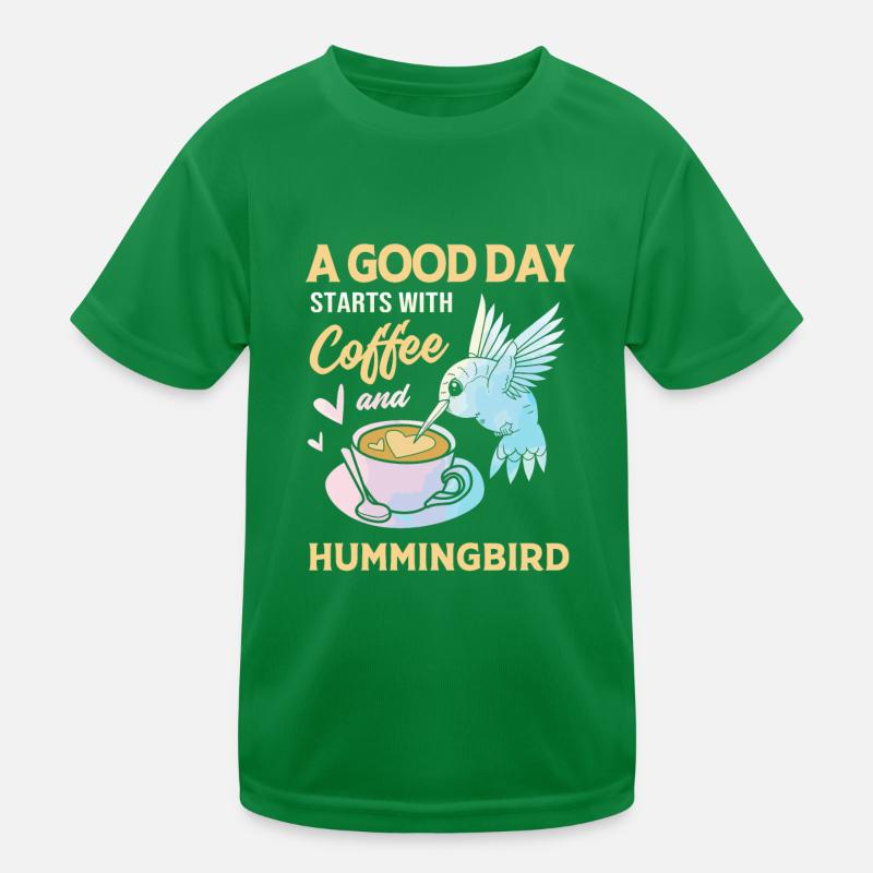 Kolibri Kinder Funktions-T-Shirt