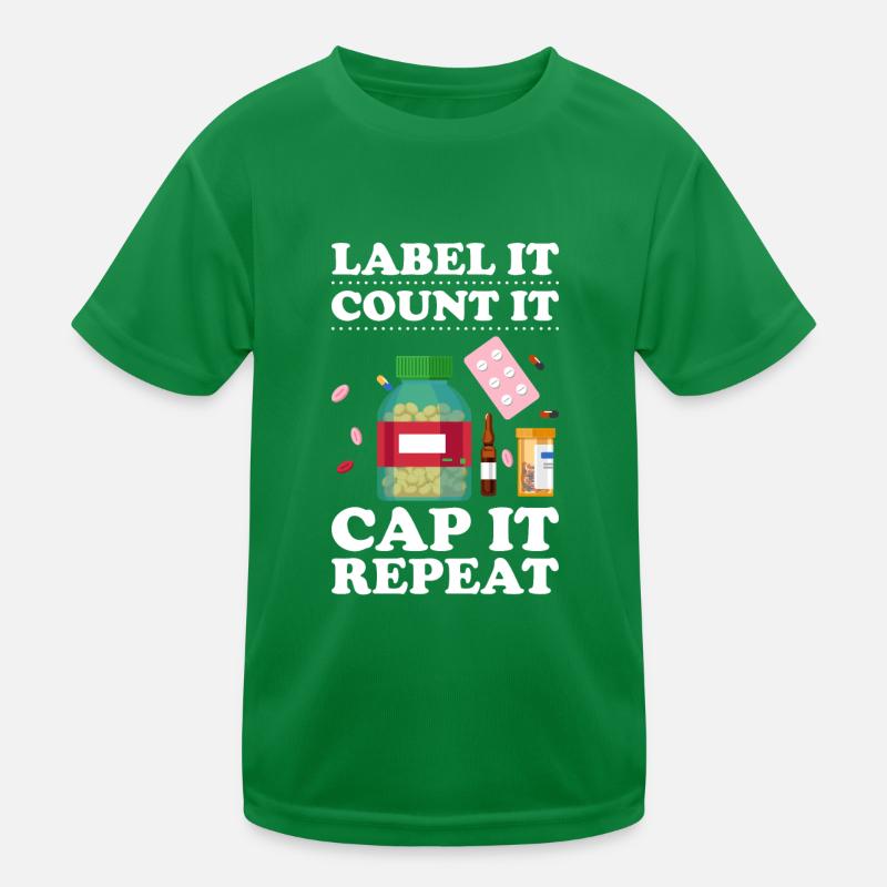 Assistant pharmaceutique Technicien en pharmacie T-shirt sport Enfant