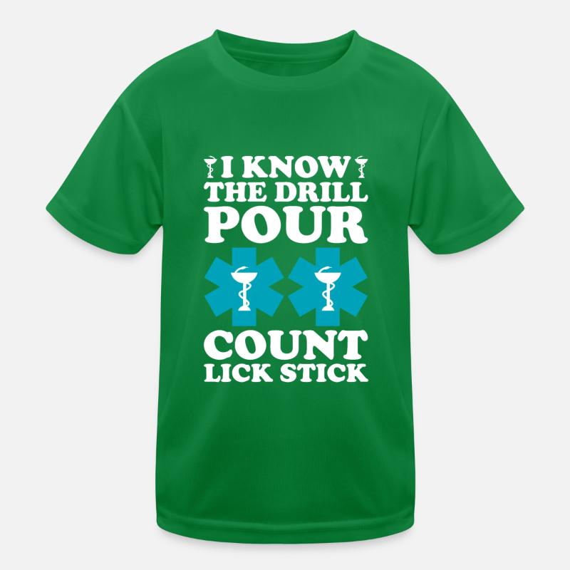 Pharmazeutischer Assistent Pharmazie Techniker Kinder Funktions-T-Shirt