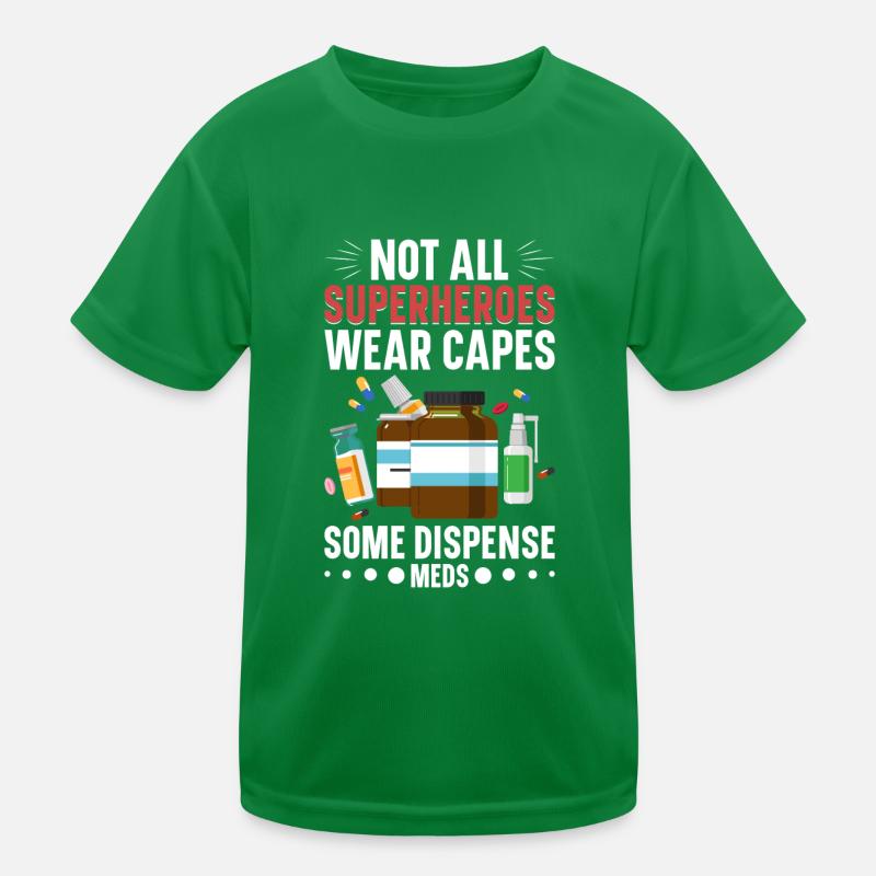 Pharmazeutischer Assistent Pharmazie Techniker Kinder Funktions-T-Shirt