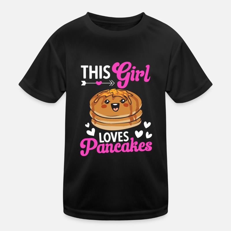 Pancake Breakfast Pancakes Kids Functional T-Shirt