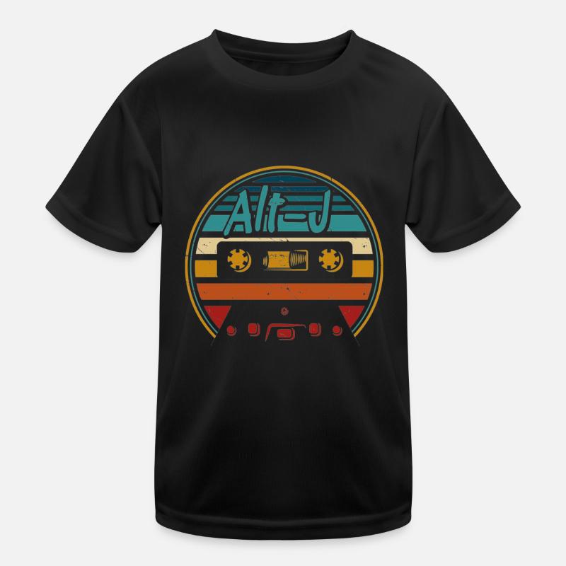 Vintage Alt-J Retro Kassette Retro Kinder Funktions-T-Shirt