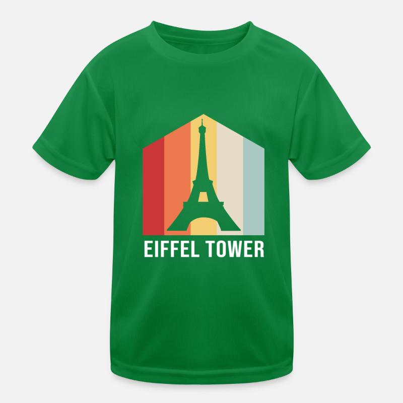 Frankreich Eiffelturm Kinder Funktions-T-Shirt