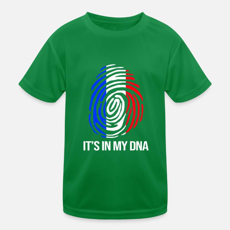 Frankreich Kinder Funktions-T-Shirt