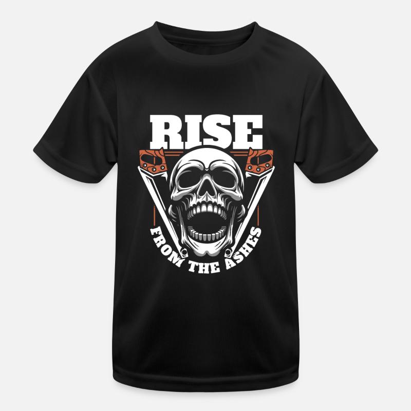 Carpenter Carpenter Carpenter Skull Kids Functional T-Shirt