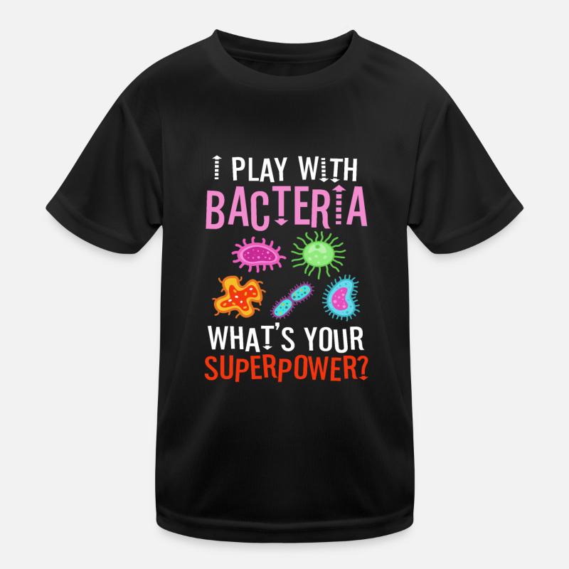 Je joue avec les bactéries T-shirt sport Enfant