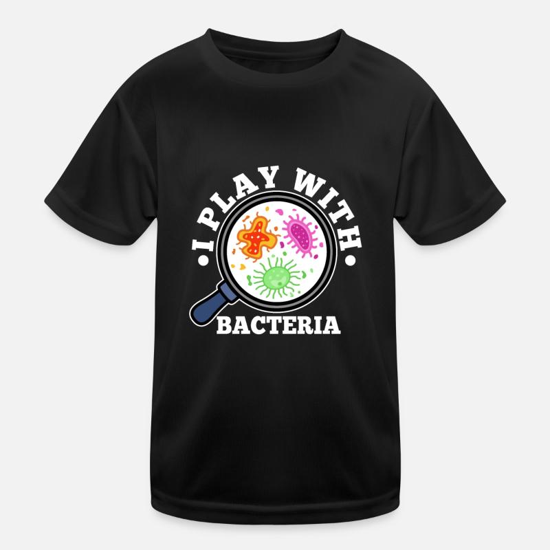 Je joue avec les bactéries T-shirt sport Enfant