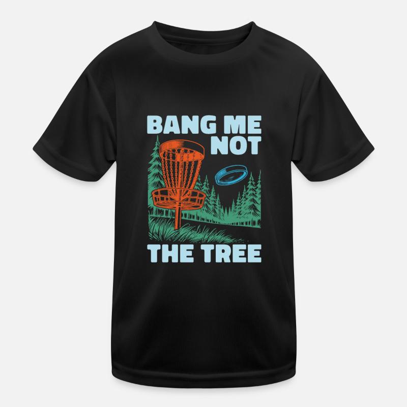 Frisbee Golf Disc Golf Kinder Funktions-T-Shirt
