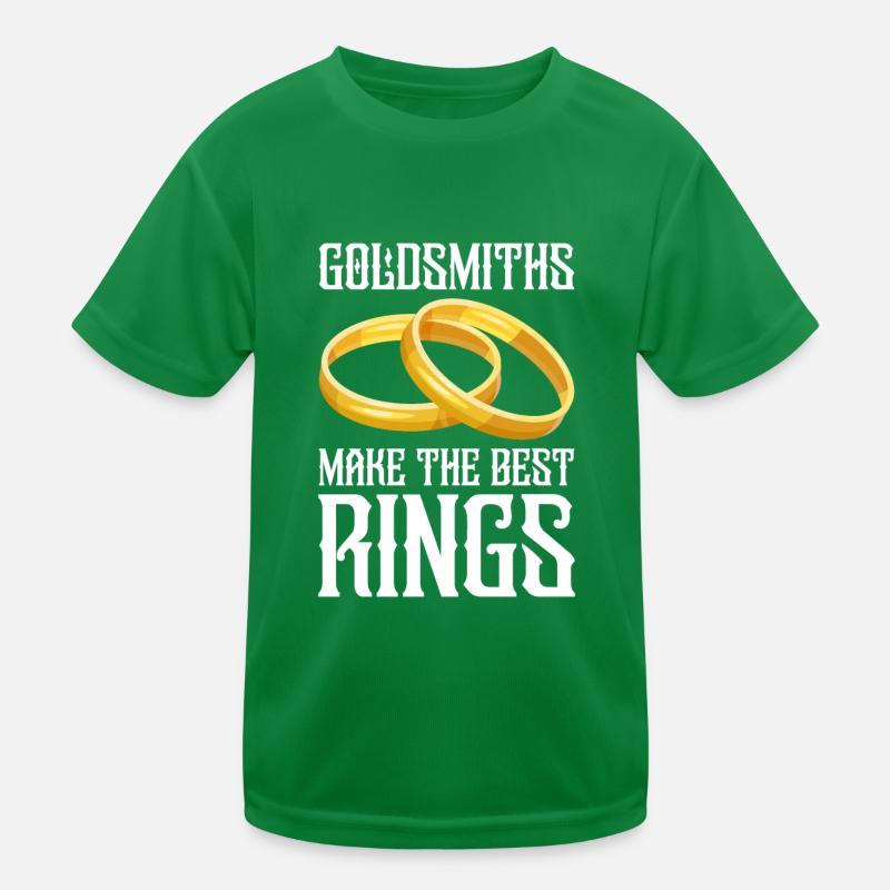 Orfèvre Fabricant de bijoux en or Bijoux en or T-shirt sport Enfant