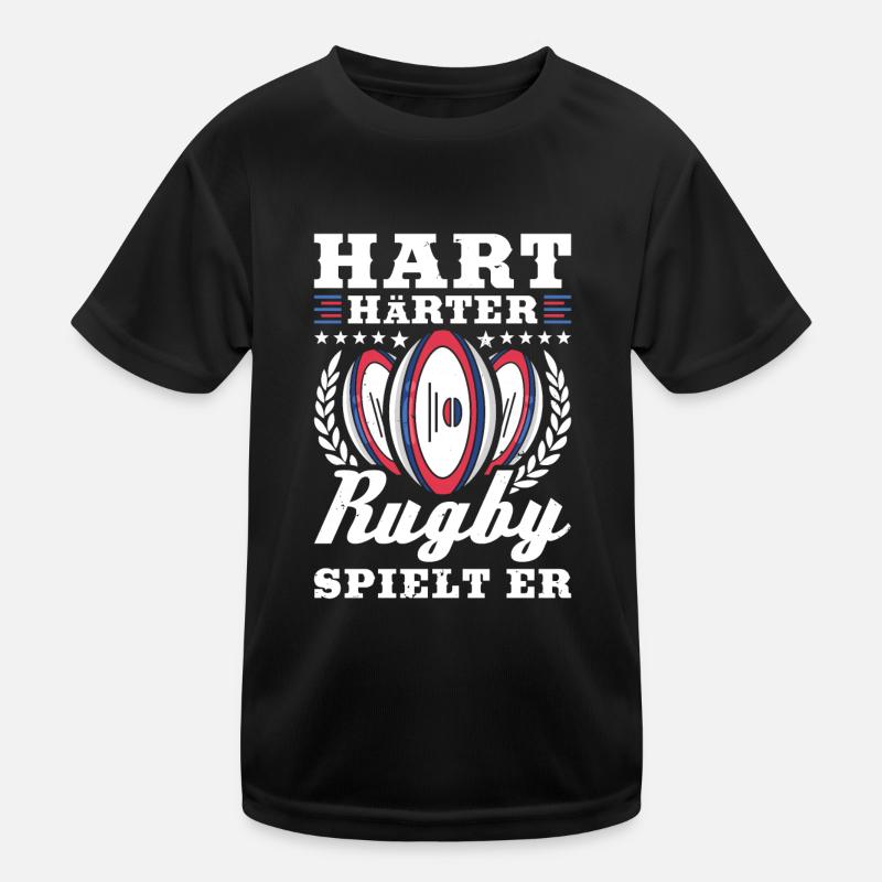 Rugby Kinder Funktions-T-Shirt