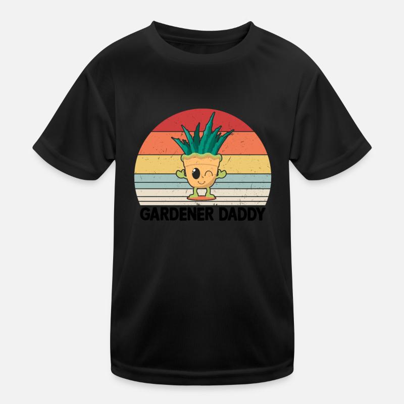Gardening Daddy Gardener Daddy Kinder Funktions-T-Shirt