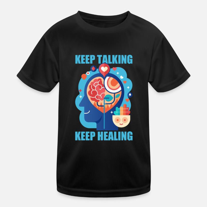 Depression Help - Mental Breakdown Kids Functional T-Shirt