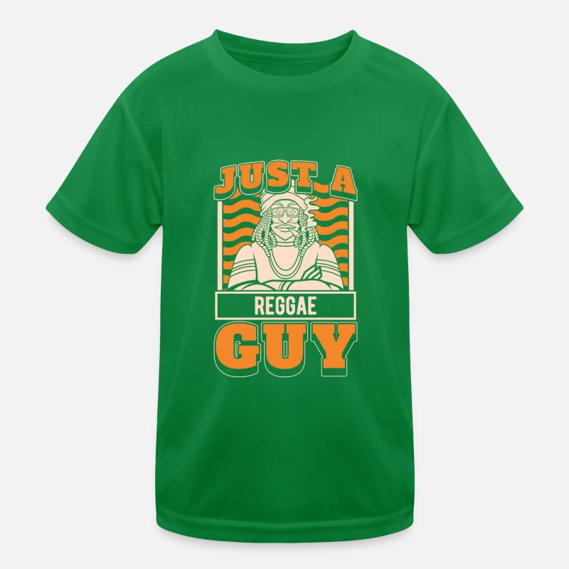 Reggae Just A Reggae Guy Kids Functional T-Shirt